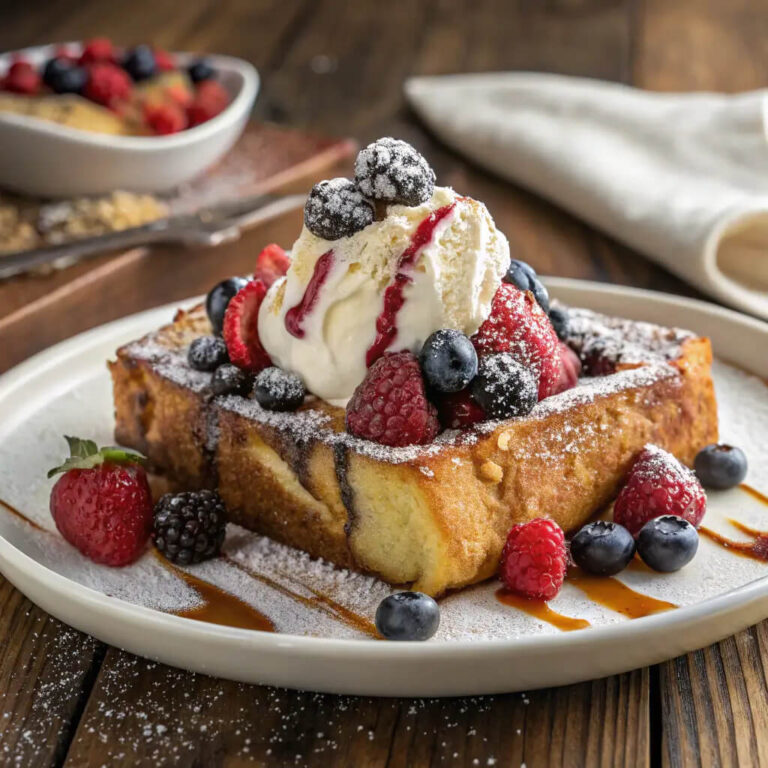 Berries Cream Stuffed French Toast Casserole A Decadent Breakfast