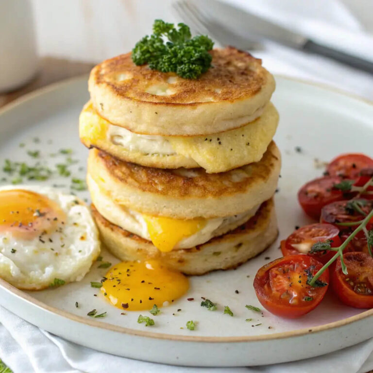Breakfast Eggy Crumpets A Savory and Sweet Breakfast Treat
