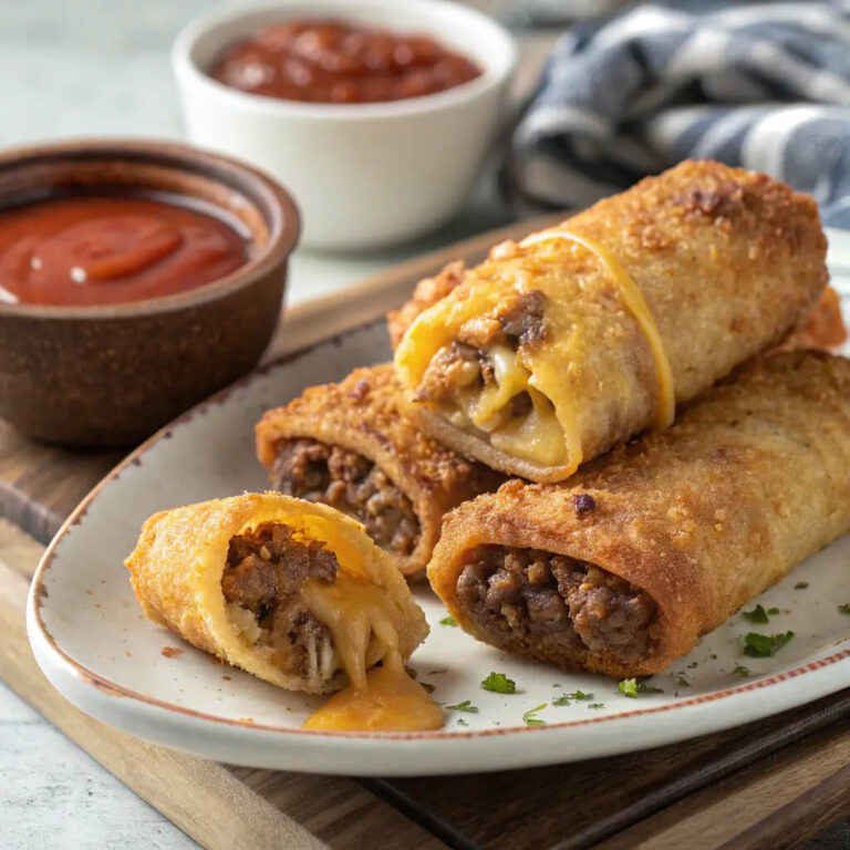 Cheesy Beefy Roll Ups A Delicious Snack or Meal