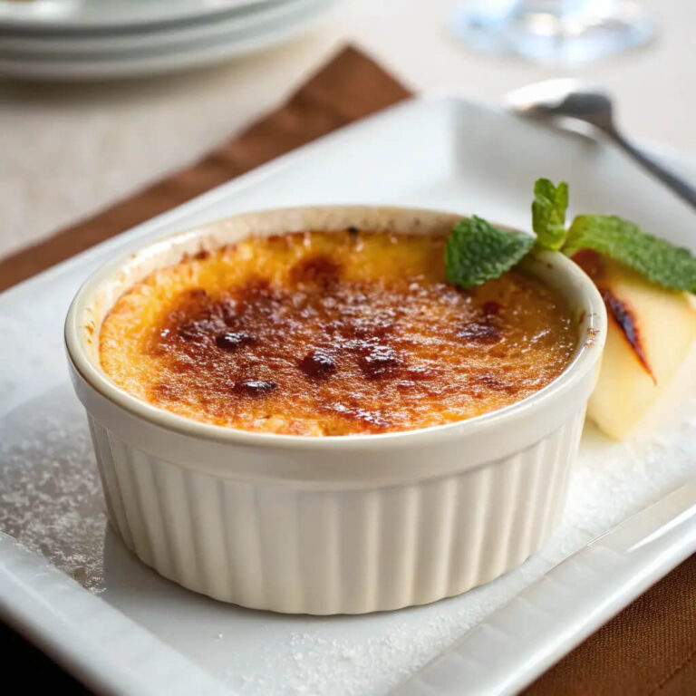 Classic French Creme Brulee A Rich and Elegant Dessert
