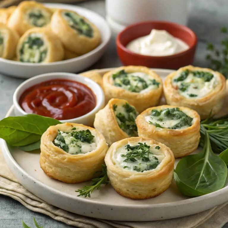 Cream Cheese Spinach Puffs for a Savory Delight