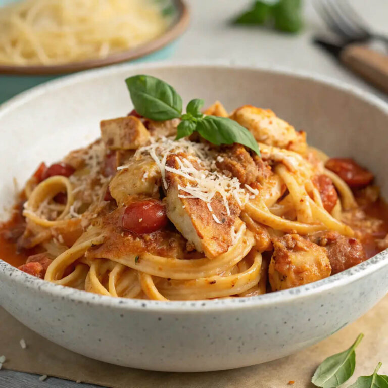 Creamy Chicken and Tomato Pasta Recipe A Comforting Weeknight Meal