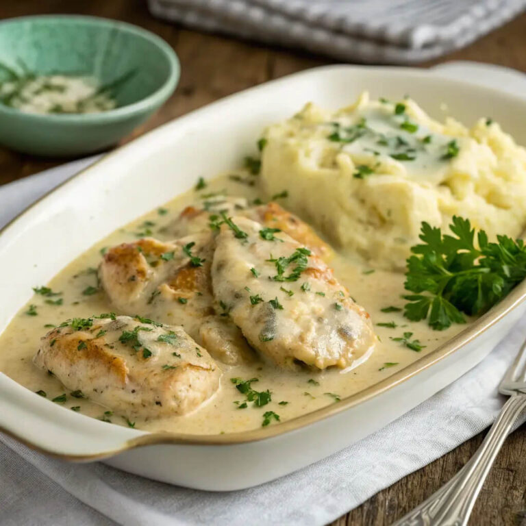Creamy French Chicken Tarragon A Rich and Elegant Dish