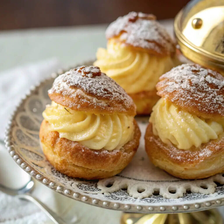 Creme Brulee Cream Puffs A Decadent Dessert