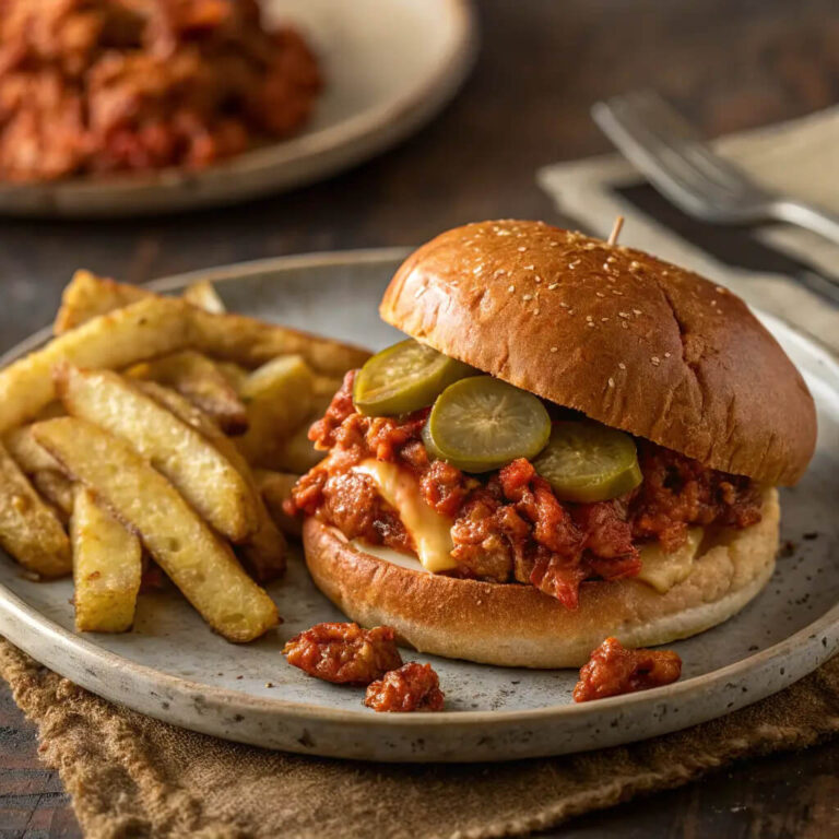 Delicious Cajun Chicken Sloppy Joes A Spicy, Savory Meal