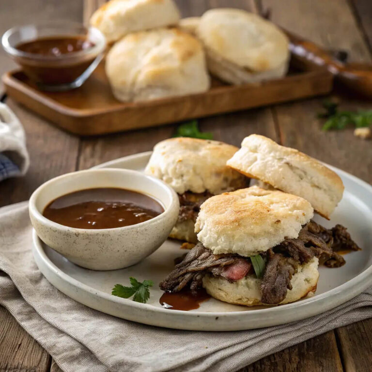 French Dip Biscuits for a Hearty and Delicious Meal