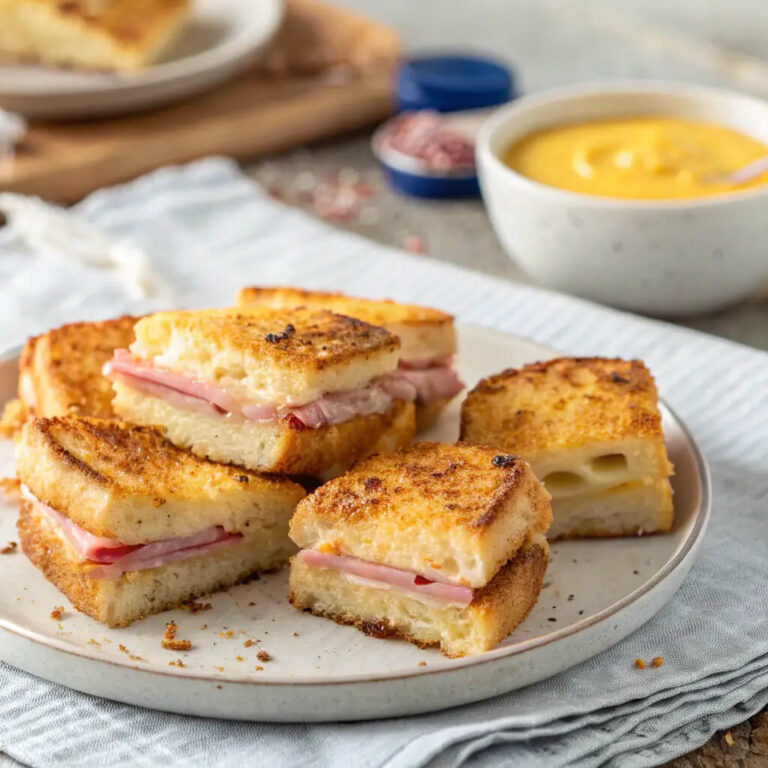 Mini Croque Monsieur A Bite-Sized French Classic
