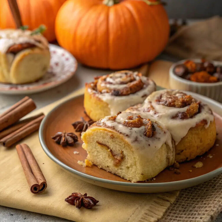Pumpkin Cheesecake Cinnamon Rolls A Fall-Inspired Favorite