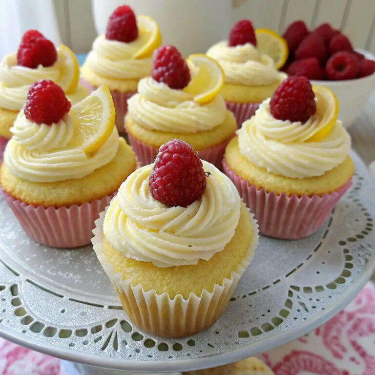 Raspberry Lemon Heaven Cupcakes A Light, Zesty Dessert