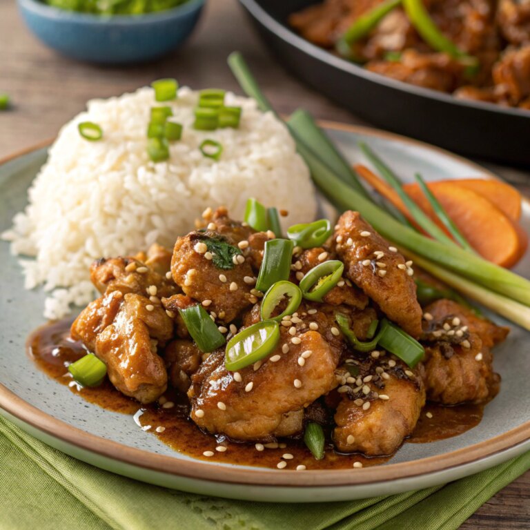 Scallion Chicken Bursting with Flavor in Every Bite