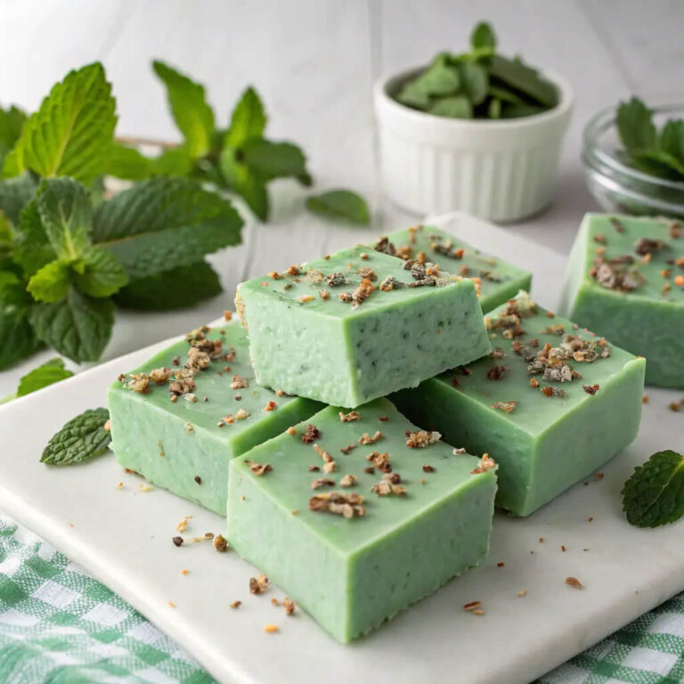 Mint fudge recipe, a cool and refreshing treat